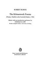Cover of: The Kilmarnock poems by Robert Burns