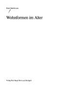 Cover of: Wohnformen im Alter