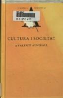 Cover of: Cultura i societat