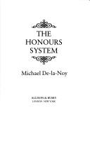 Cover of: The honours system