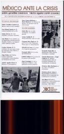 Cover of: México ante la crisis