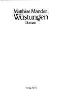 Cover of: Wüstungen: Roman