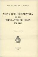 Cover of: Nueva lista documentada de los tripulantes de Colón en 1492