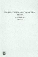 Cover of: Stokes County, North Carolina deeds
