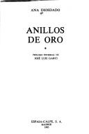 Cover of: Anillos de oro