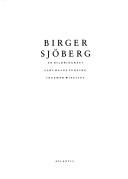 Cover of: Birger Sjöberg: en bildbiografi