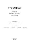 Cover of: Vyzantios: Festschrift für Herbert Hunger zum 70. Geburtstag