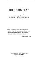 Cover of: Dr. John Rae