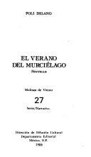 Cover of: El verano del murciélago by Poli Délano