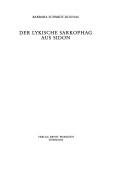 Cover of: Der lykische Sarkophag aus Sidon by Barbara Schmidt-Dounas