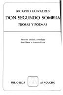 Cover of: Don Segundo Sombra by Ricardo Güiraldes