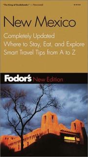 Cover of: Fodor's New Mexico: Completely Updated, Where to Stay, Eat, and Explore, Smart Travel Tips from A to Z (Fodor's Gold Guides)