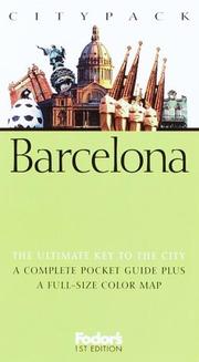 Cover of: Fodor's Citypack Barcelona