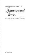 Cover of: The Penguin book of homosexual verse