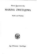 Cover of: Marina Zwetajewa by Maria Razumovsky, Maria Razumovsky