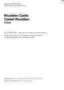 Cover of: Rhuddlan Castle by Taylor, A. J.