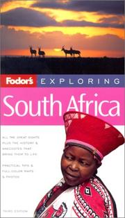 Cover of: Fodor's Exploring South Africa