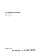 Cover of: In the eye of the bee: poems