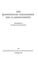 Cover of: Der Französische Sozialroman des 19. Jahrhunderts