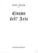 Cover of: Cinema dell'arte