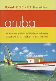 Cover of: Fodor's Pocket Aruba, 1st Edition: The All-in-One Guide to Fun-Filled Days and Nights Packed with Places to Eat, Sl eep, Play and Relax (Pocket Guides)