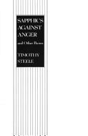 Cover of: Sapphics against anger and other poems
