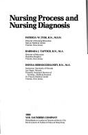 Cover of: Nursing process and nursing diagnosis by Patricia W. Iyer