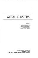 Cover of: Metal clusters