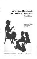 Cover of: A critical handbook of children's literature