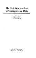 Cover of: The statistical analysis of compositional data by Aitchison, J.