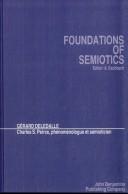 Cover of: Charles S. Peirce, phénoménologue et sémioticien