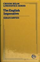 The English imperative by Eirlys Davies