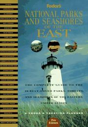 National Parks and Seashores of the East by Fodor's
