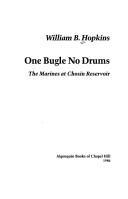 Cover of: One bugle, no drums: the Marines at Chosin Reservoir
