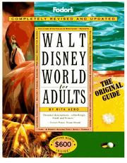 Cover of: Walt Disney World for Adults by Rita Aero