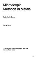 Microscopic methods in metals by U. Gonser