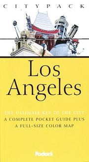 Cover of: Citypack Los Angeles