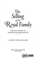 The selling of the royal family by Pearson, John