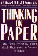 Cover of: Thinking on paper