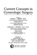 Cover of: Current concepts in gynecologic surgery