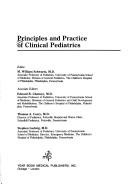 Cover of: Principles and practice of clinical pediatrics