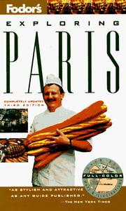 Cover of: Exploring Paris | Fodor