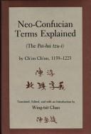 Neo-Confucian terms explained by Chen, Chun