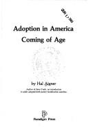 Cover of: Adoption in America coming of age