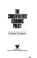 Cover of: Conservatives' economic policy