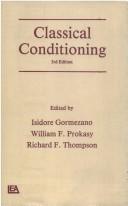 Cover of: Classical conditioning. by 