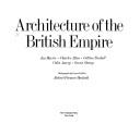 Cover of: Architecture of the British Empire