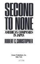 Cover of: Second to none by Robert C. Christopher