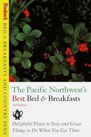 Cover of: Bed & Breakfasts and Country Inns: Pacific Northwest