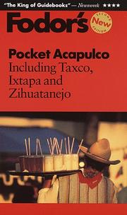 Cover of: Pocket Acapulco by Fodor's